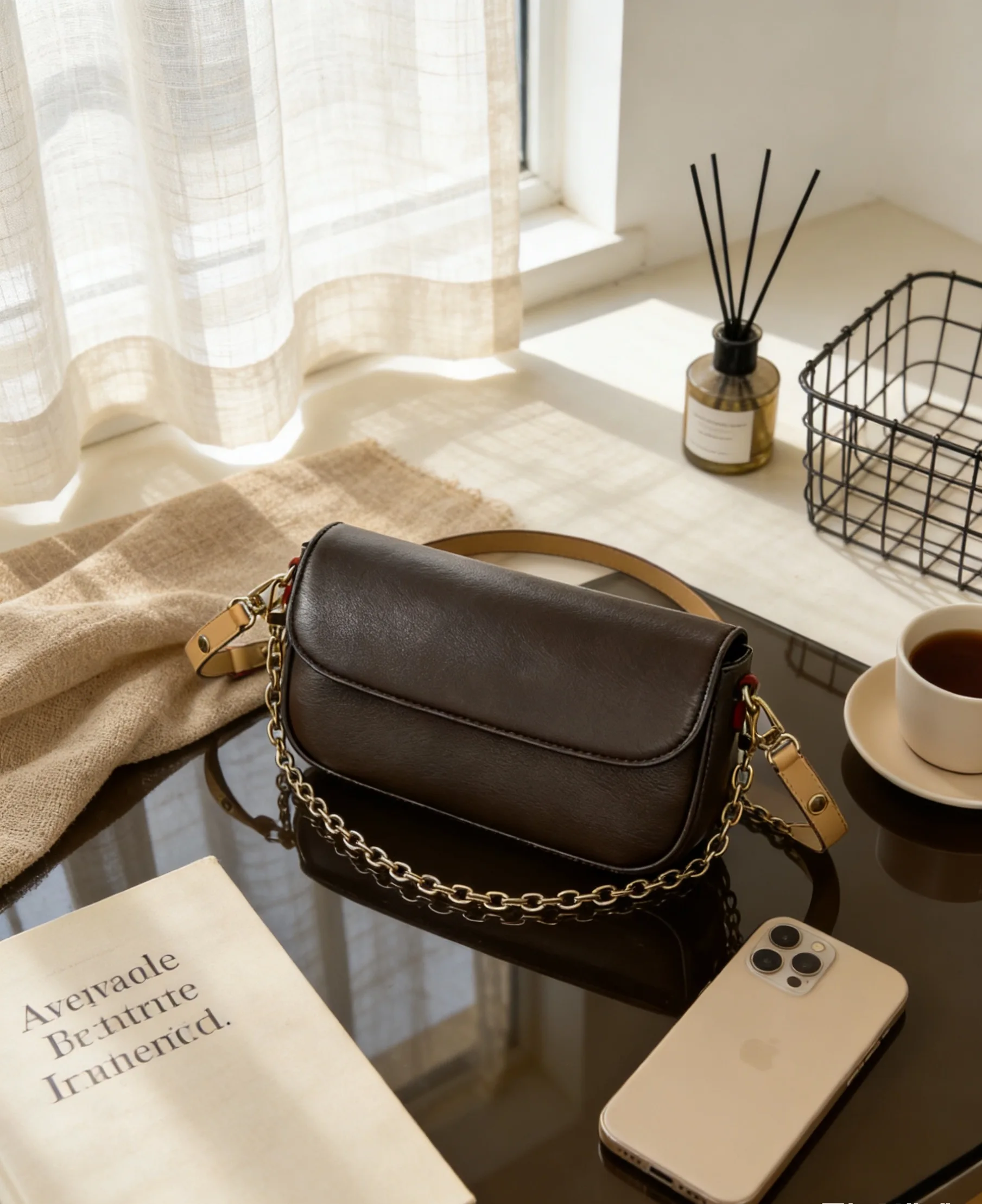 Daily All-match PU Casual Shoulder Bag 23-12-3cm
