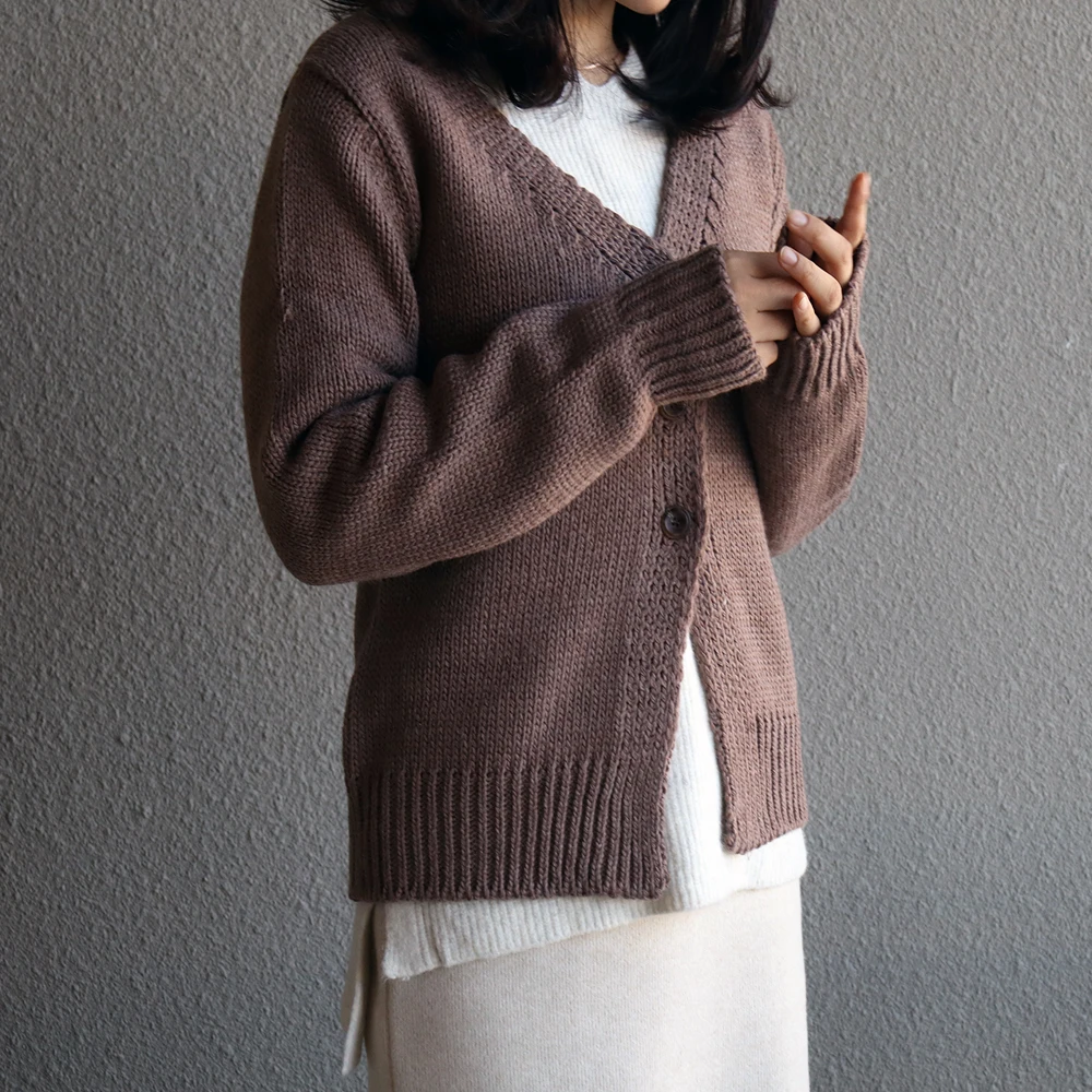 Thom Kit OOUTOE Spring Autumn Winter KNit Caregan