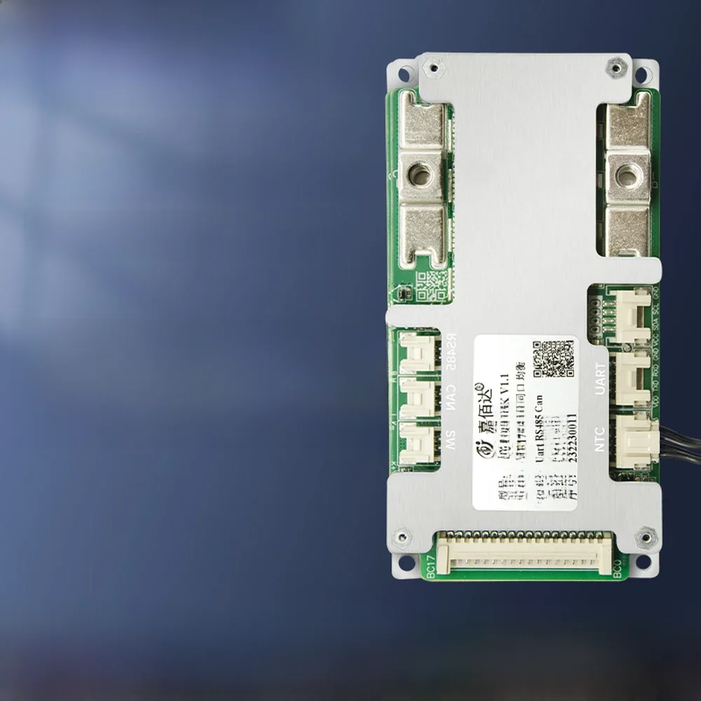 JBD OH17SA01 7S-17S 8S 24V 9S 10S 11S 13S 14S 36V 15S 16S 48V 40A-120A Smart BMS LiFePO4 Li-ion met UART RS485 KAN JR EDI - afbeelding 2