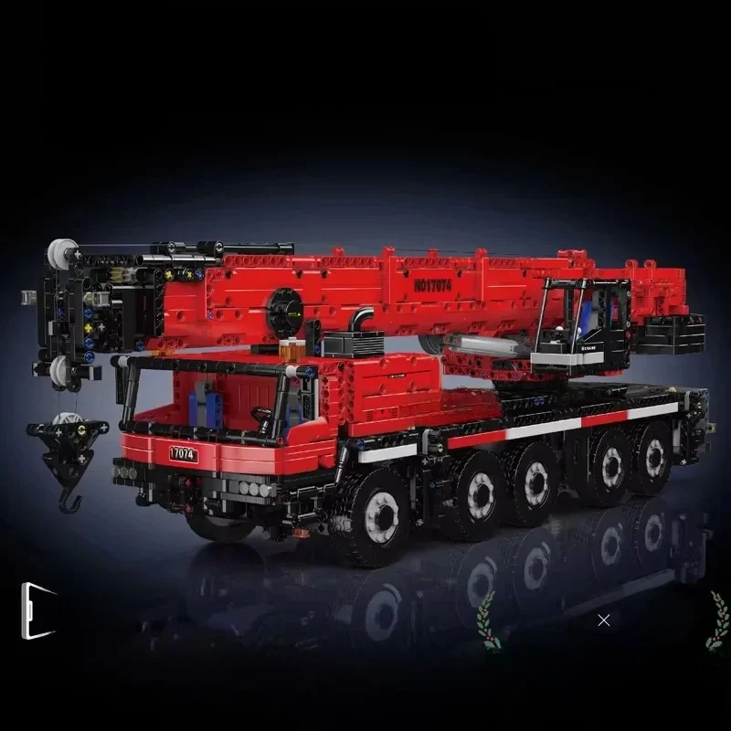 NIEUWE 3218 Stuks Technische Stad Techniek LTM1110 Mobiele Bouwstenen Kraan Afstandsbediening Vrachtwagen Speelgoed voor Volwassenen Kinderen Geschenken - afbeelding 2