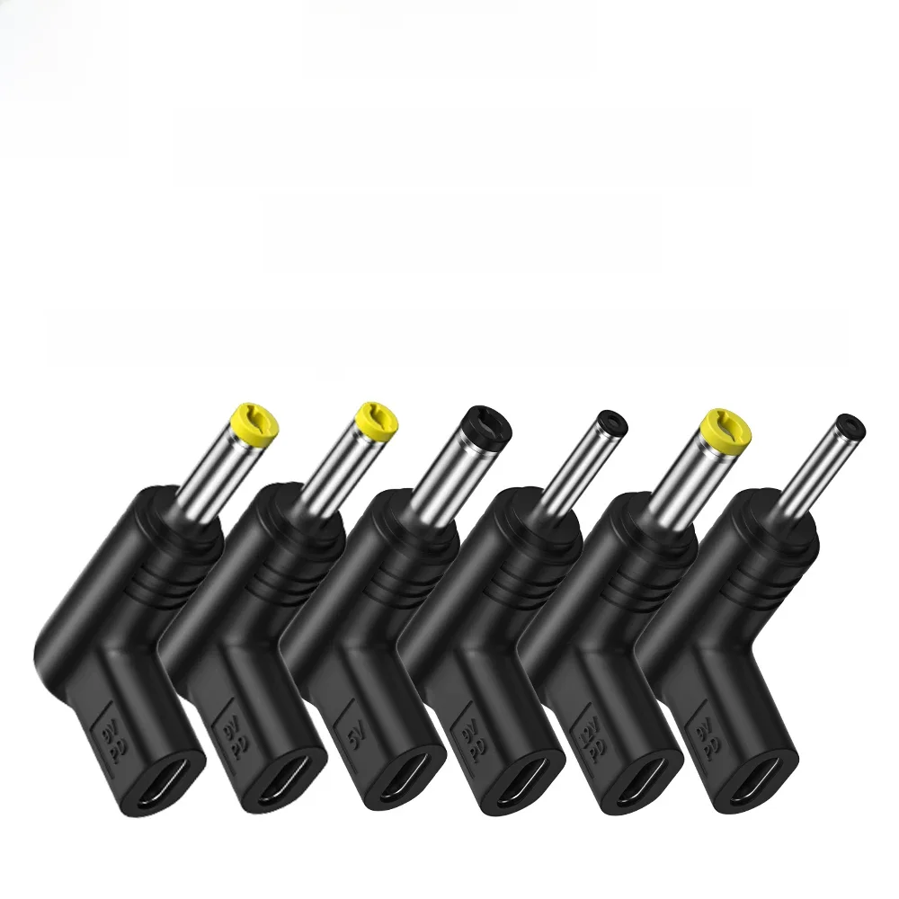NOWOŚĆ Złącze zasilania USB C PD na DC Uniwersalny adapter ładowania 5V 9V 12V typu C na DC Jack Plug do routera tabletu — zdjęcie 2