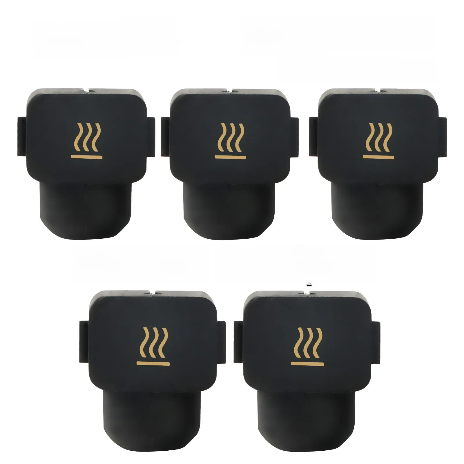 1/3/5 pièces chaussettes en Silicone pour Bambu laboratoire A1 Mini étui imprimante 3D bloc chauffant manchon en Silicone A1 Hotend housse d'isolation thermique