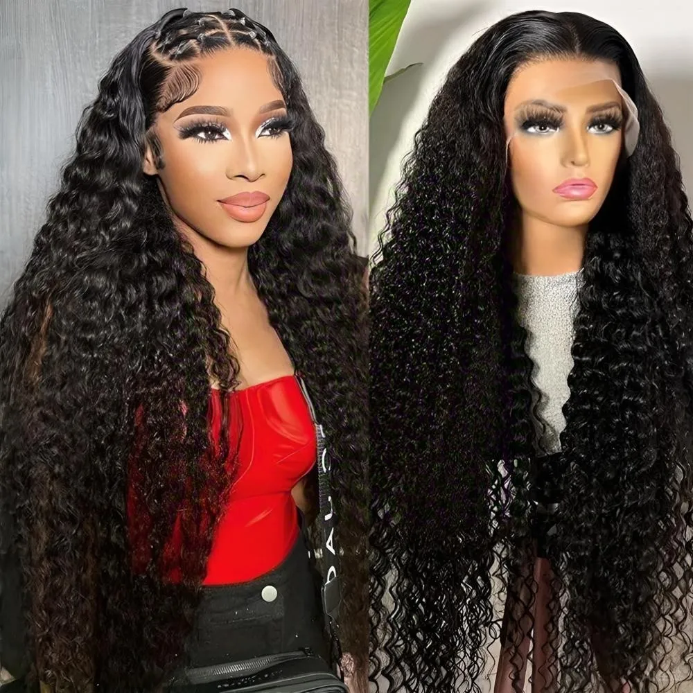 13x6 hd peruca dianteira do laço cabelo humano 200 densidade jerry encaracolado peruca sem cola para mulher natural olhar peruca pré-corte para fácil usar