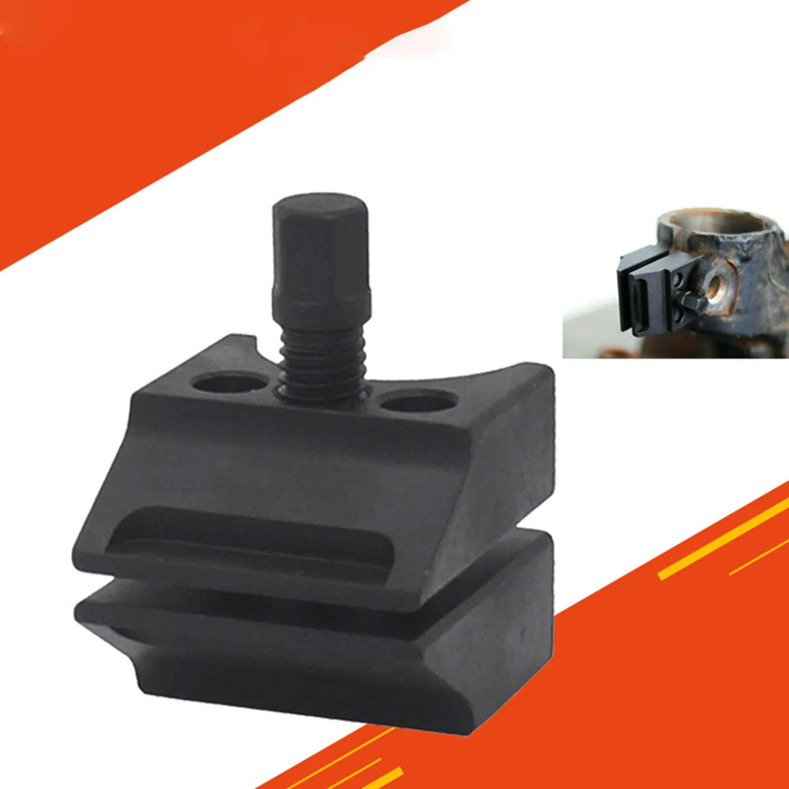 

Suspension Strut Hub Knuckle Spreader Tool Shock Absorber Strut Remover Ball Joint Spliter Easy to Install with Wrench Assembly