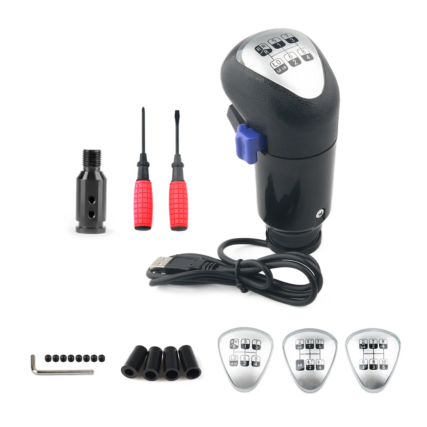 مقبض ناقل الحركة USB Euro Truck Simulator PC لألعاب ATS & ETS2 المتوافقة مع Logitech G29 G27 G25 G920 #1