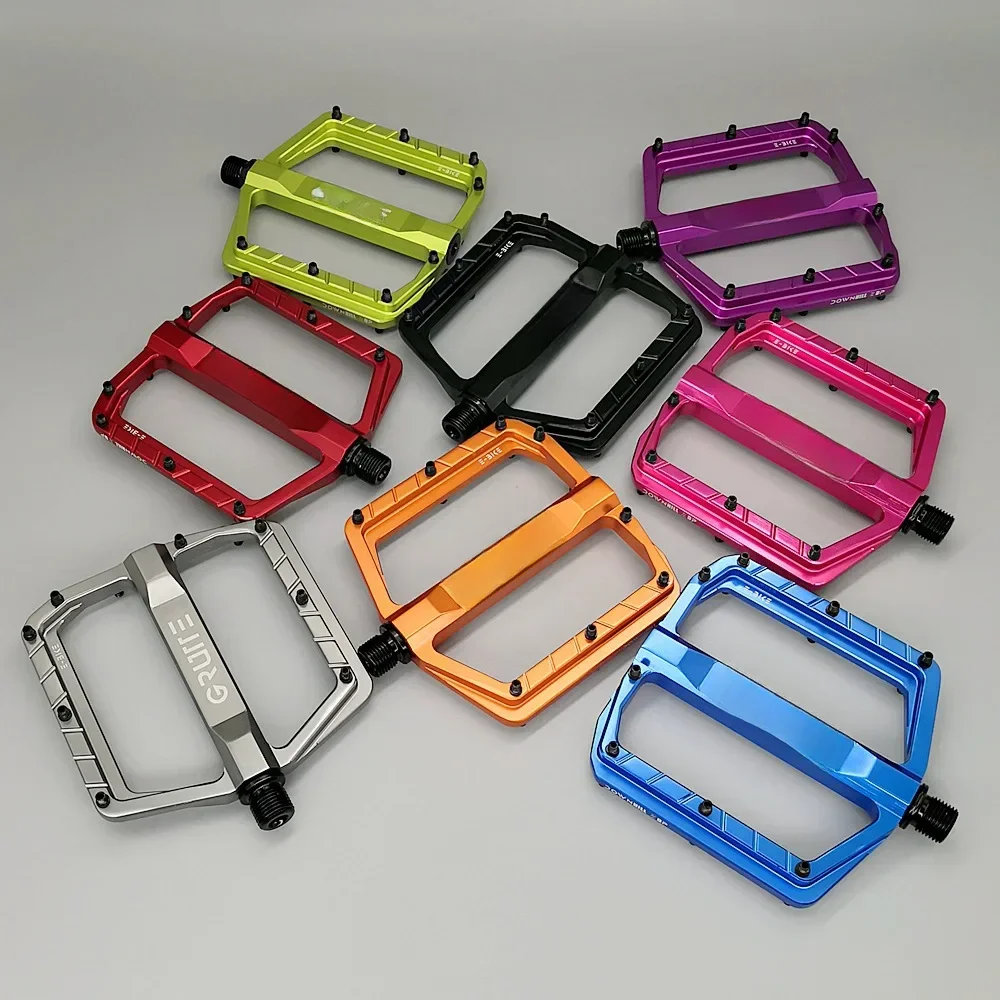 AliExpress shanmashi 2024 New Bicycle Pedals Ultra-light Pedals 3 Bearings CNC Aluminum Alloy Bicycle Flat Pedals Road