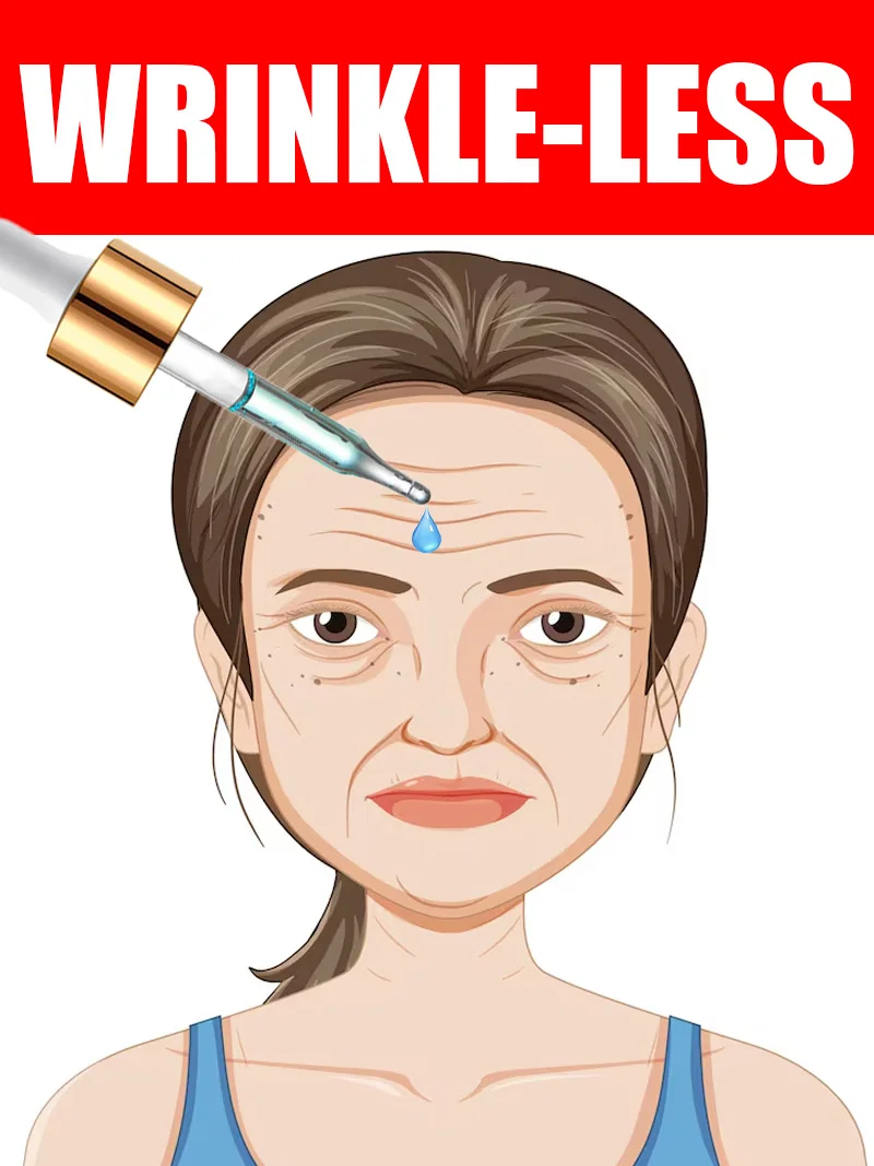 

No fine lines ,From wrinkles and does not look old