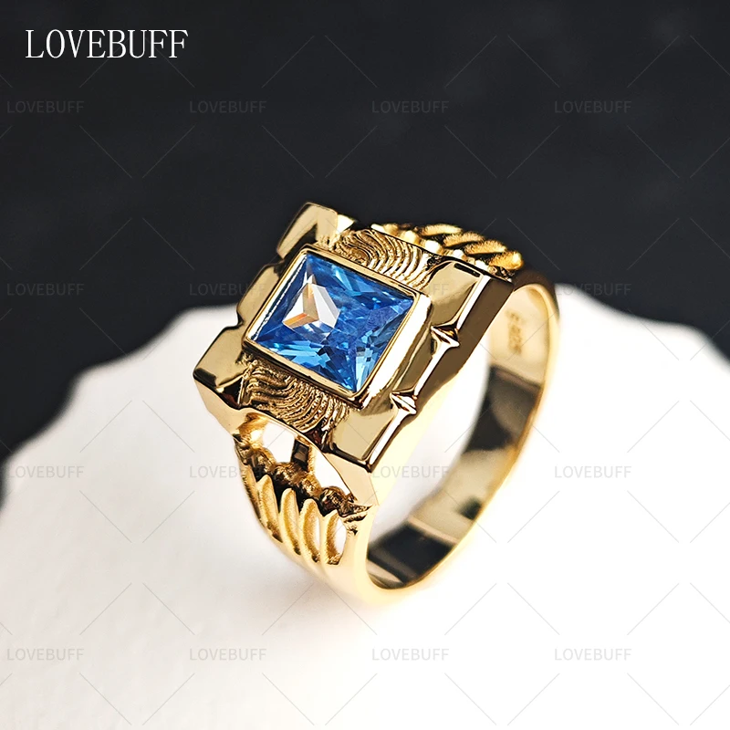 LOVEBUFF  LAD lv100 Rafayel Ring Inspired Silver Band (Version 2.0)