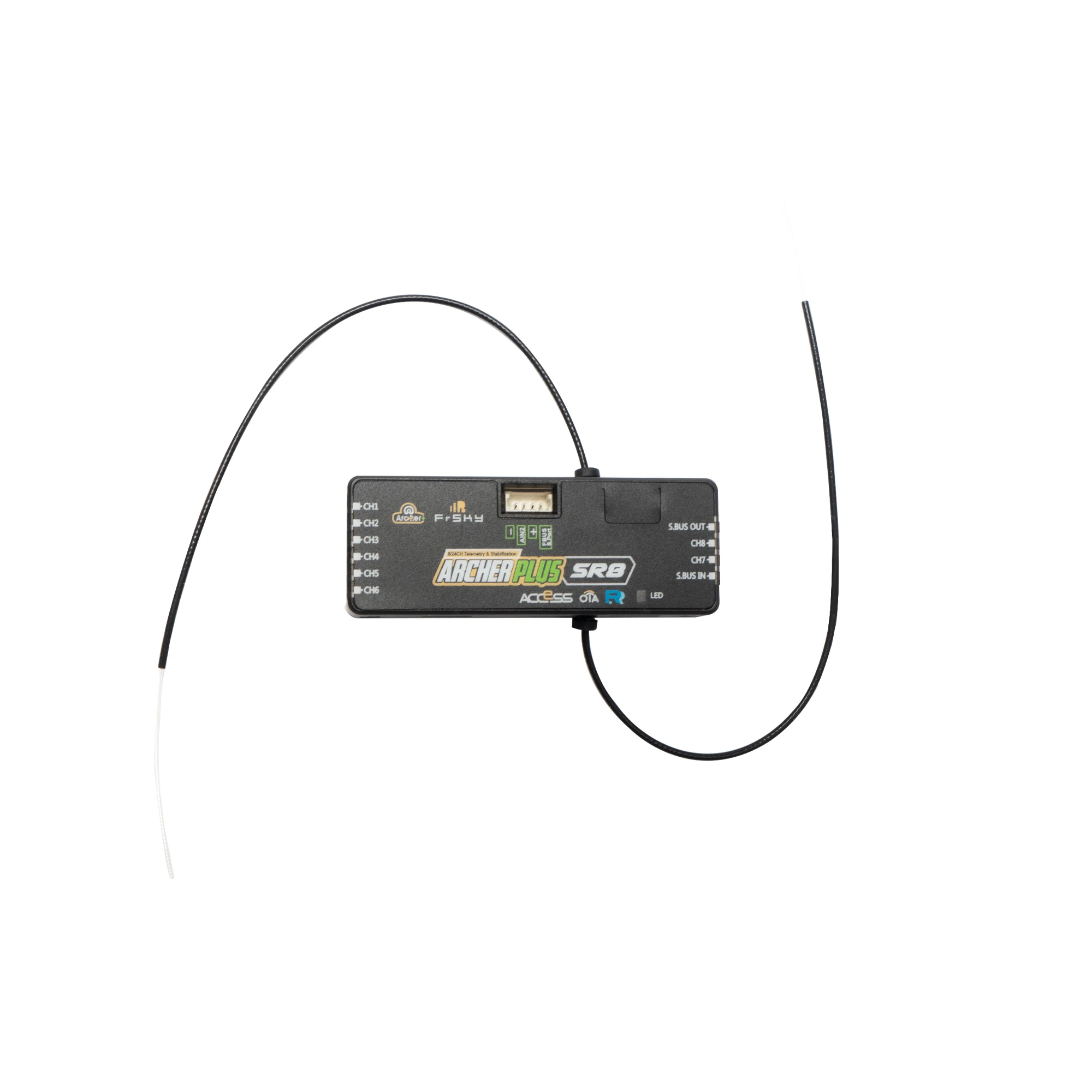 FrSky ARCHER PLUS SR8 Gyro stabilized Receiver compatible with 2.4GHz ACCESS / ACCST D16