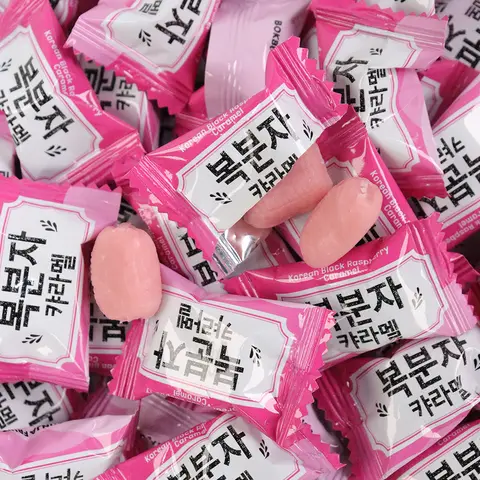 새콤 달콤 복분자캬라멜 120g x 5봉 1