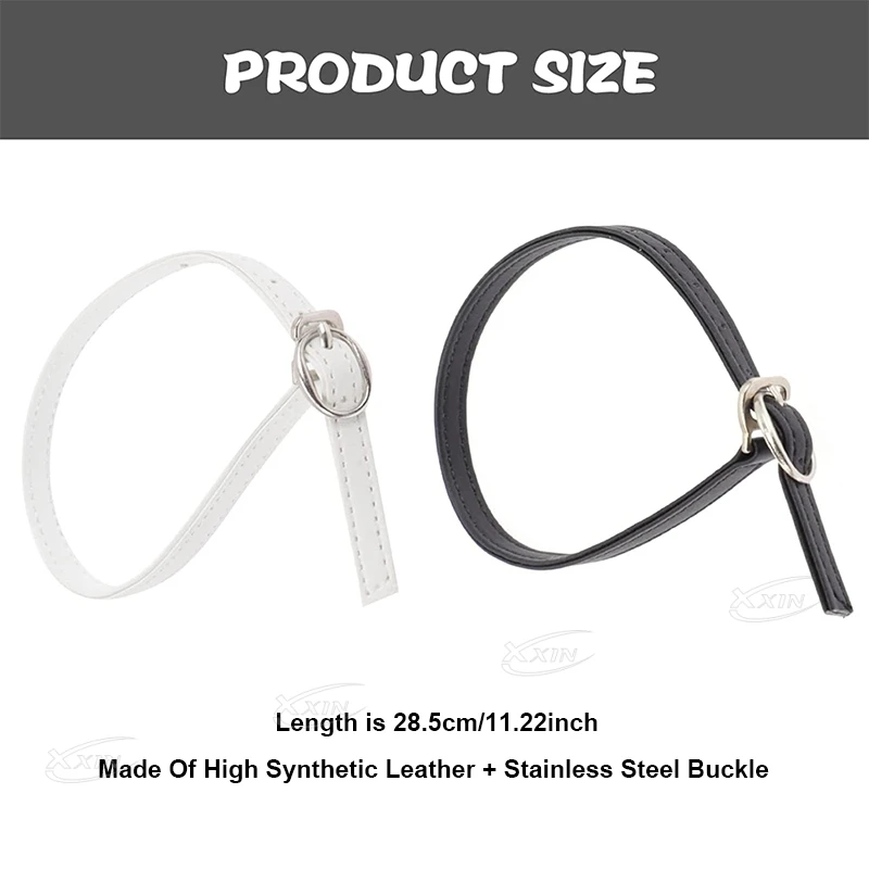 【Xxin】Womens Detachable Shoe Straps with Buckle, High Heels Anti Slip Shoe Strings Ankle Shoelace Replacement Accessories