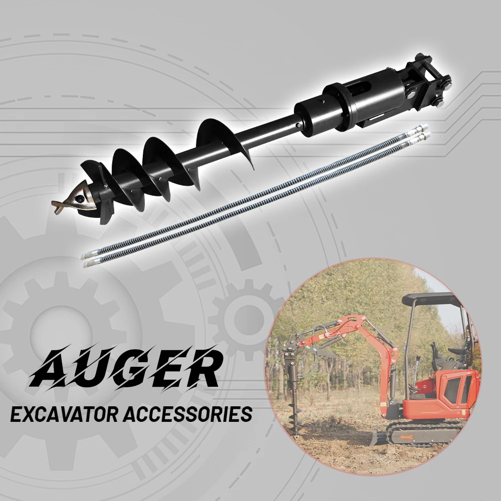 

Бесплатная доставка на дом! Буровая установка Auger – подходит для небольших экскаваторов, поставляется с бесплатными штифтами для эффективного бурения!