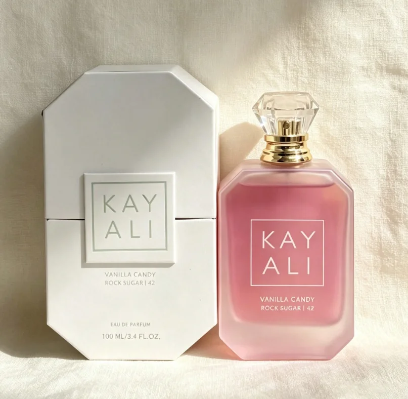 Kayali Caramelle alla Vaniglia Zucchero di Roccia | 42 EDP 100ml Profumo Dolce e Gourmand a Lunga Durata Spray Profumato Regalo di Lusso