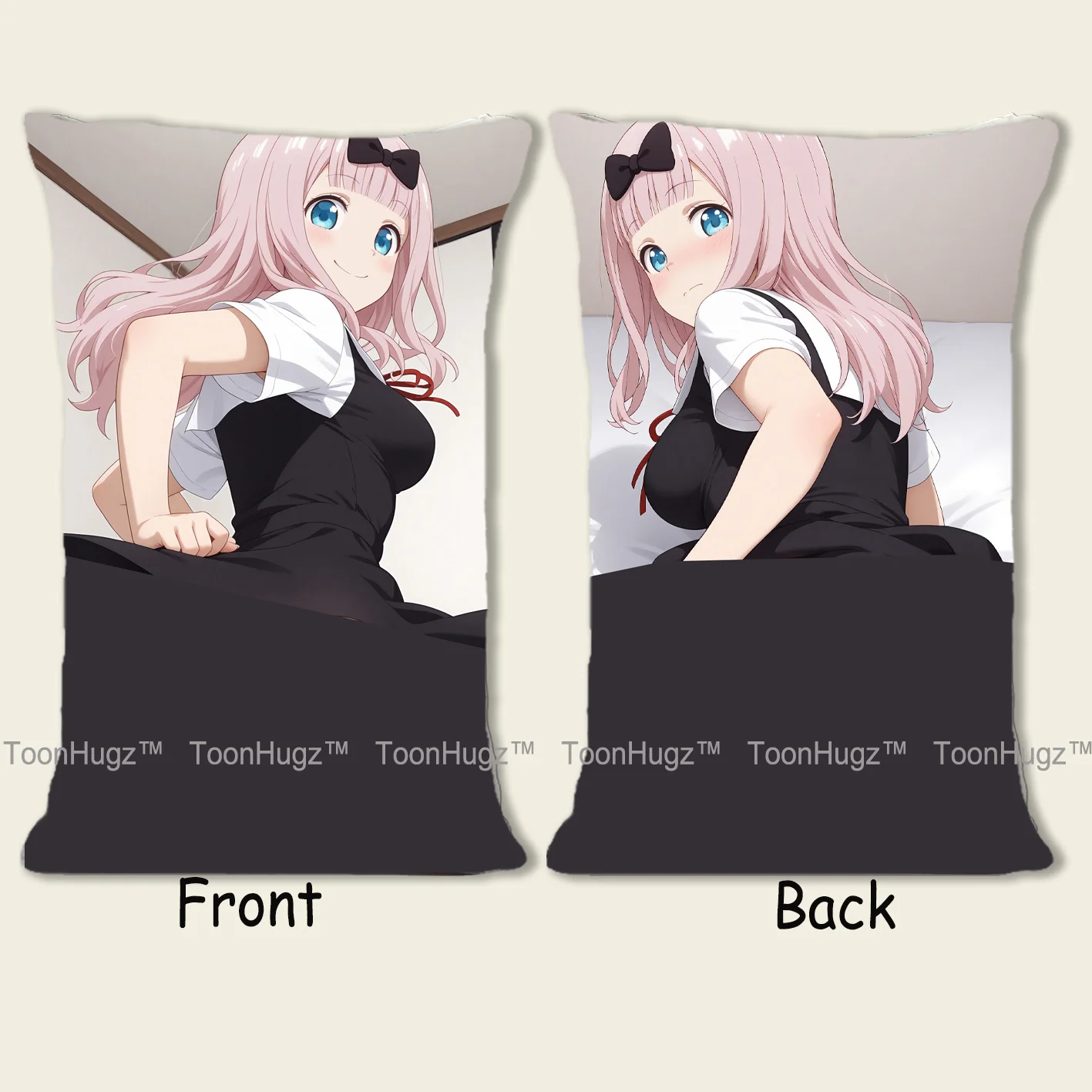 

Наволочка для подушки Dakimakura Anime Chika Fujiwara, наволочка для диванной подушки с двусторонним принтом, 40X60 см