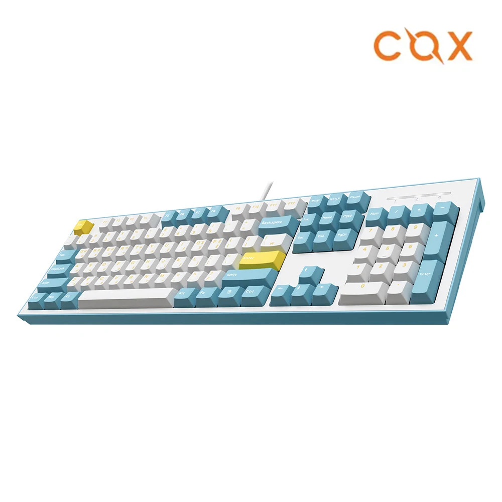 COX COX CK01SL PBT 45GF Low-noise Mechanical Keyboard (Back Axis)