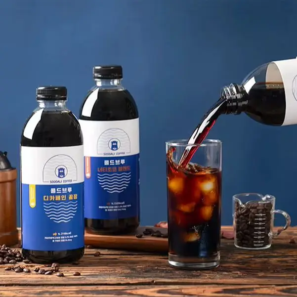 1+1 عسل مشروب بارد منزيل الكافيين للنوم 1000 مل قهوة هولندية