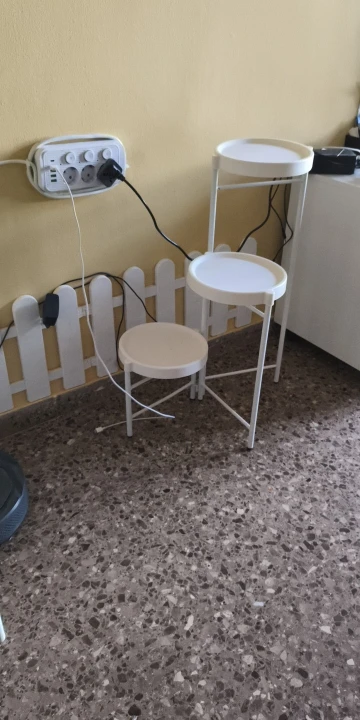 Metal Potted Plant Stand Foldable Multi-Tier Flower Shelf With Detachable Trays Display Rack For Corner Porch Garden Balcony photo review