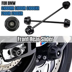 For BMW S1000RR 2019 2020 2021 2022 S1000R S1000XR 2014-2022 F900R F900XR 2020-2022 Front Rear Axle Sliders Wheel Protection