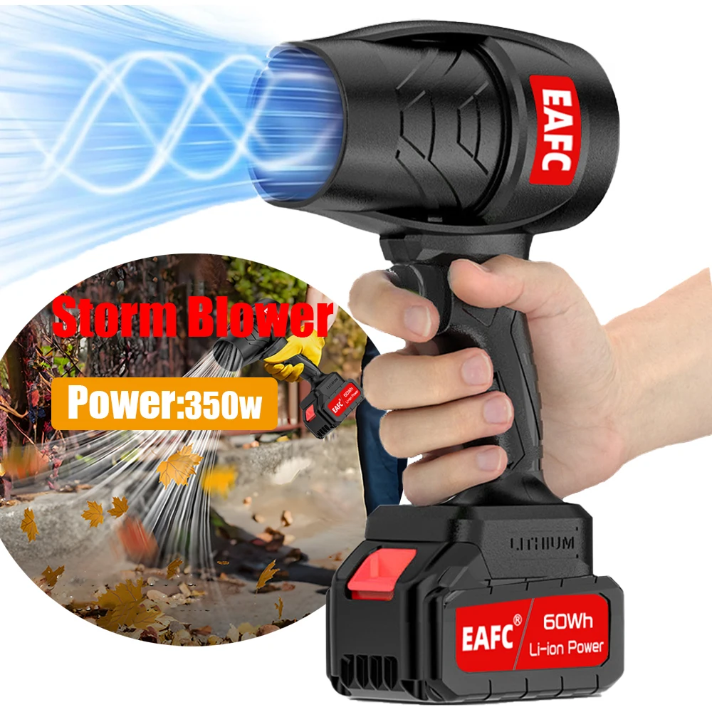 EAFC Elektrische Auto Waschmaschine Drahtlose Elektrische Luft Gebläse Turbo Jet Fan Handheld Staub Blasen Werkzeug Schlag Schnee Staub