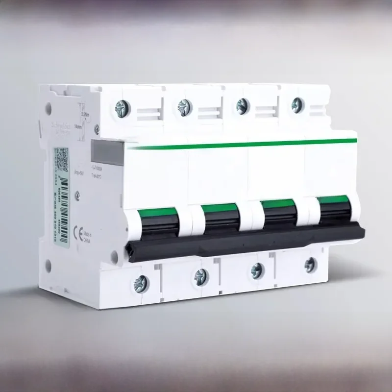 Schneider Electric C120H interrupteur d'air disjoncteur à courant élevé-63A 80A 100A 125A 1P 2P 3P 4P Options Type C et Type D