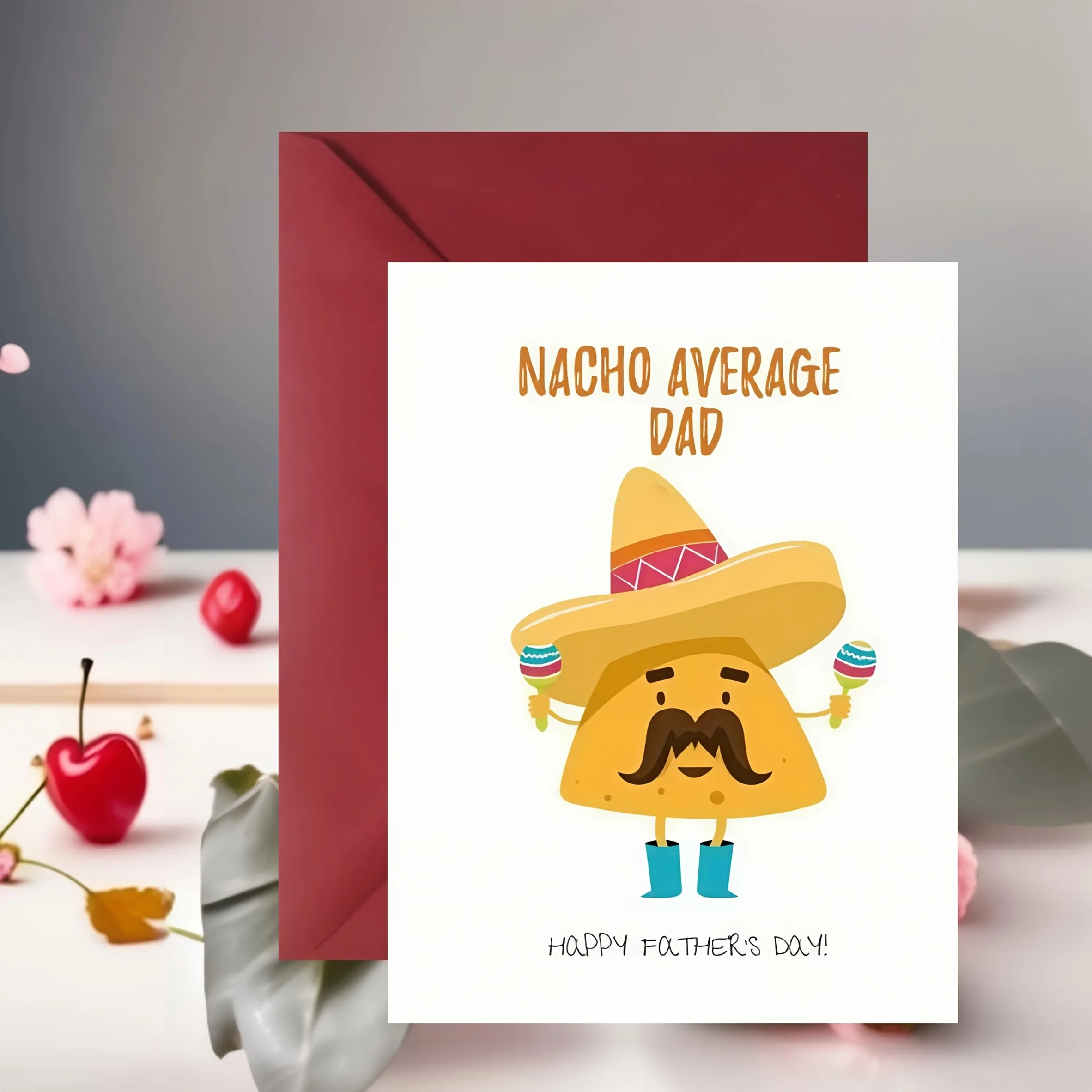 Funny Father'S Day Card, Unique And Creative Birthday Gift, Suitable for Best Dad, Stepdad, Grandpa, Party Decor, with Envelope