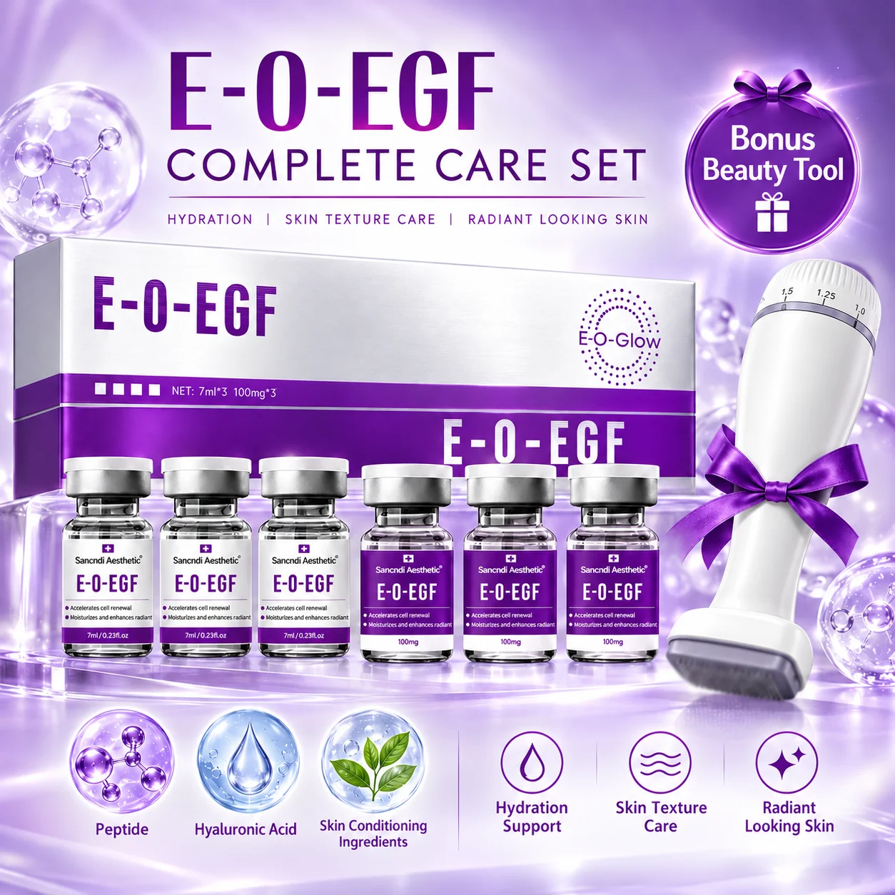 serum-facial-sanendi-exoglow-pdrn-collagene-skinbooster-hydratation-lissage-Eclat-soin-de-la-peau-coreen-salon-de-beaute-6-flacons
