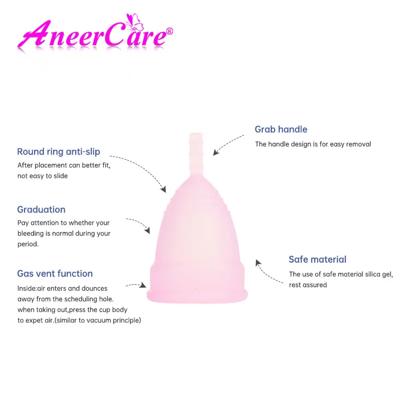 Menstrual cup sterilization kit Free shipping Reusable silicone cup Menstrual care Menstrual collection menstrual Sterilizer Cup