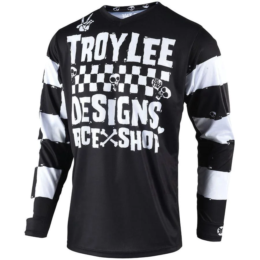 

2025 Summer Men's Clothing 【COD】 In Stock TROYLEE Pro Racing Shirt Motorcycle Racewear MTB MX ATV Riding Top Off Road Enduro