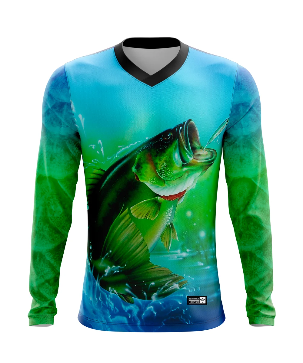 Fish Fish Fishing Shirt Adult Fishing Blouse With Protection Uv50 Quick Drying 14