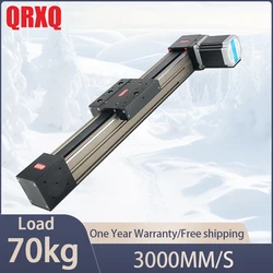 QRXQ RXP80 Linear Guide 700mm 800mm 900mm Max Spped 3500mm/s 70kg Load CNC Customization XYZ Gantry Linear Stage