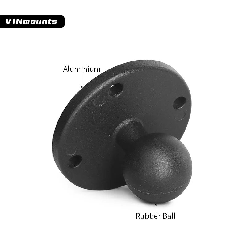 VIN Mounts Round Ball Base VIN-B-013 with 4 hole spacing 33x33mm(1.29 