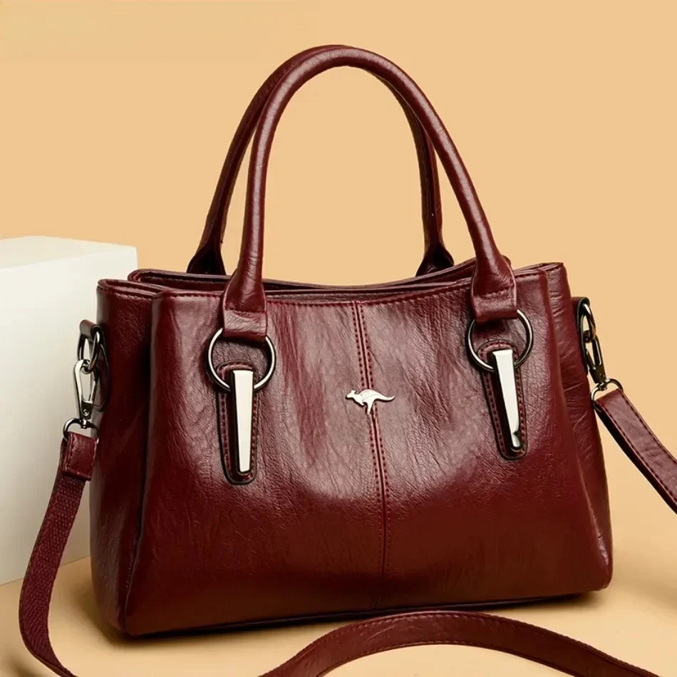 Wysokiej jakości miękkie skórzane luksusowe torebki damskie torebki designerskie damskie damskie torby Crossbody o dużej pojemności damskie 2024 Sac A Main — zdjęcie 2
