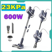 Yisora I8 6 in 1 Corded Stick Vacuum Cleaner 23Kpa Strong Suction Power 600W Motor Freestanding & Telescopic Tube Hepa Filter