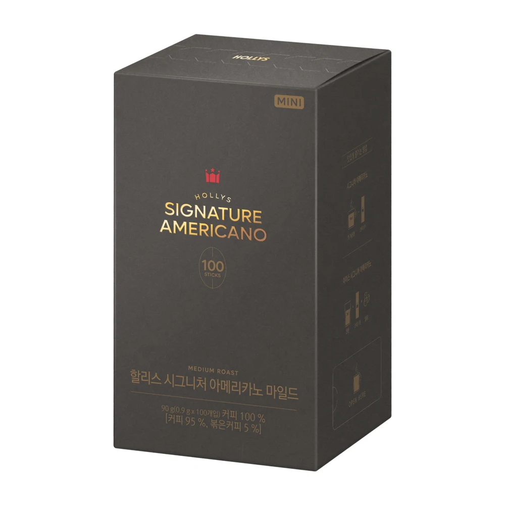 HOLLYS signature Americano Mini (suave) 100T café