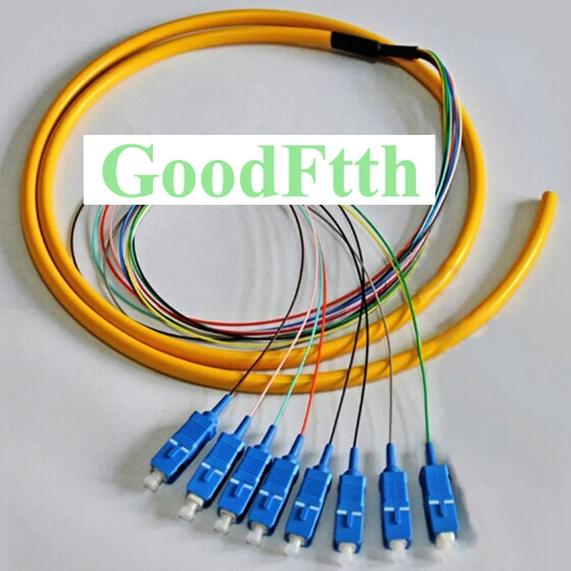 

Fiber Pigtail SC/UPC 8 Cores SM Distribution GoodFtth 100m 150m 200m 250m 300m 350m 400m 450m 500m 600m