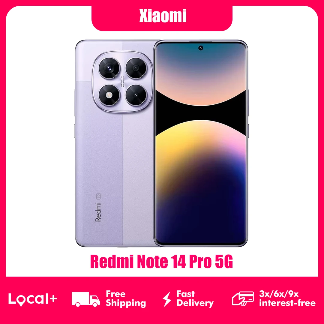 Xiaomi Redmi Note 14 Pro 5G 8GB 256GB NFC Smartphone
