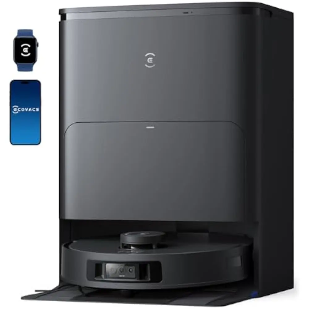

Quality sale on ECOVACS DEEBOT T30S Robot Vacuum and Mop, 11000Pa, ZeroTangle Technology, TruEdge Adaptive Edge Mopping, Hot Water. @Sales
