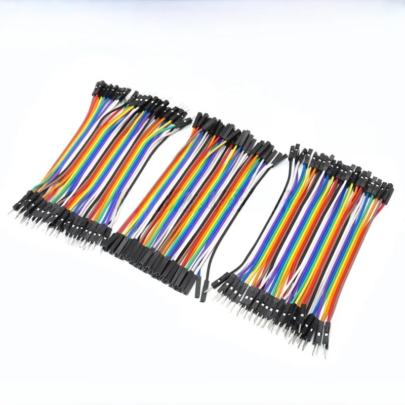 40/120pcs 40PIN 10CM Dupont Line Male to Male + Female  and Female to Female Jumper Dupont Wire Cable For Arduino DIY KIT