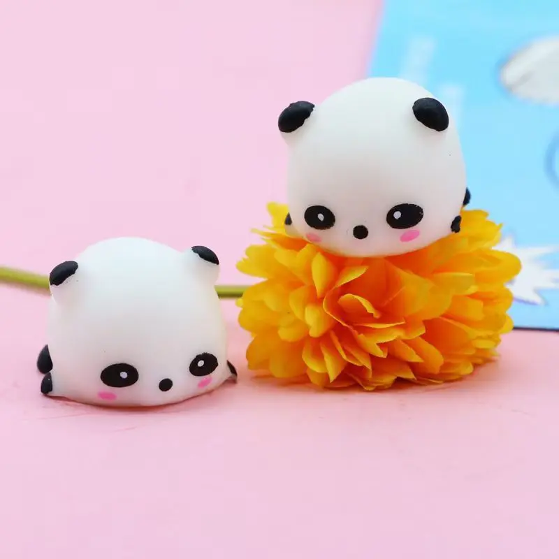 1PCS Cute Mochi Squishy Kawaii Panda Slow Rising Squeeze Healing Fun Kids Kawaii Toy Stress Reliever Anti-stress for Adult Kids