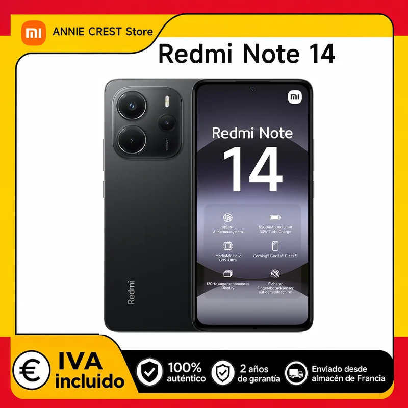 Xiaomi Redmi Note 14 4G NFC — per chi odia trovarsi senza batteria a fine giornata