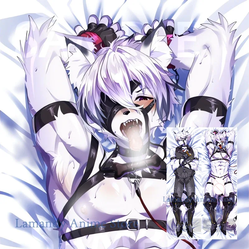 

Dakimakura Von Lycaon ZZZ Anime Double-Sided Print Pillowcase Life-Size Body Pillow Cover