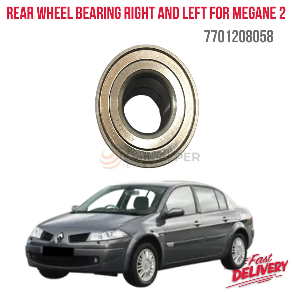 

Rear wheel bearing right and left for MEGANE 2 OEM 7701208058 fast shipping high quality spares parts