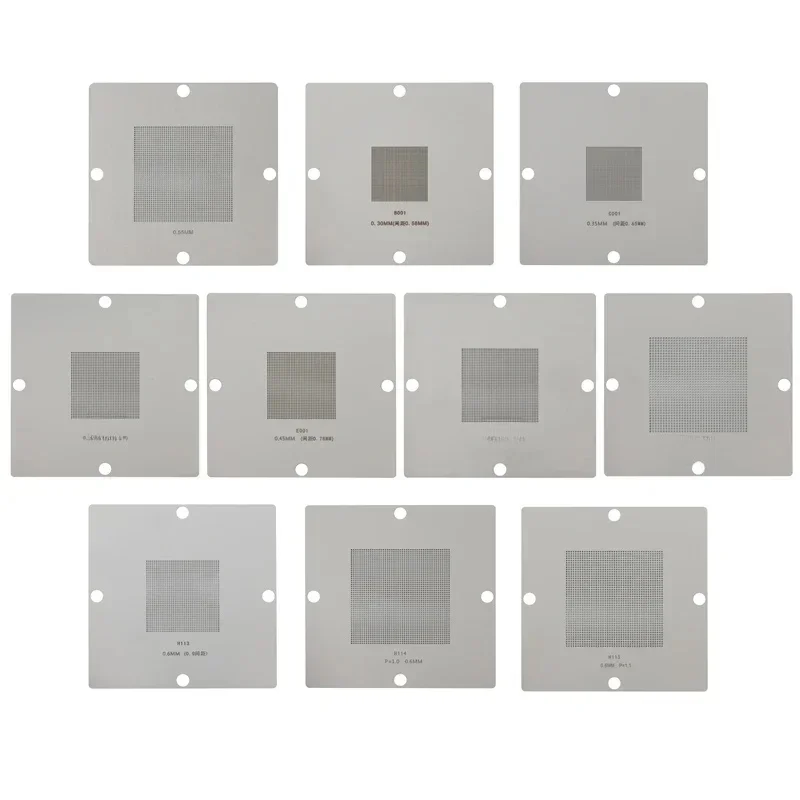 Szablony do lutowania BGA 90*90 mm, uniwersalny szablon BGA, narzędzie do reballingu BGA, szablon do reballingu układów scalonych PCB. — zdjęcie 2
