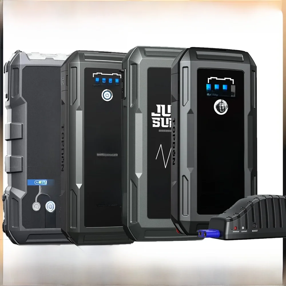 Topdon Starthilfe JS3000/JS2000Pro 3000A/2500A/1500A/1200A Powerbank 12V Auto-Starthilfegerät für Booster TOPDON JS 3000