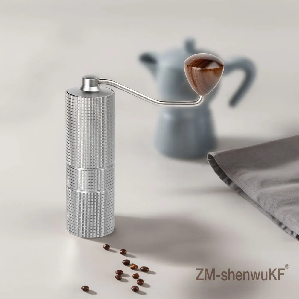 

Shenwu KF Coffee Grinder Stainless Steel Coffee Bean Grinder Manual Coffee Grinder for Thanksgiving Christmas Birthday Gift