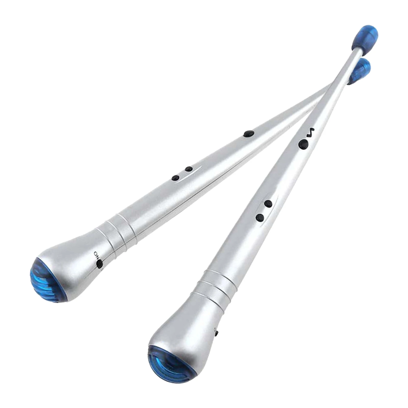 2Pcs Air Drum Sticks Kids Electronic Air Drum Rock Beat Rhythm Stick for Drum Fans Percussion Musical Instruments Tool