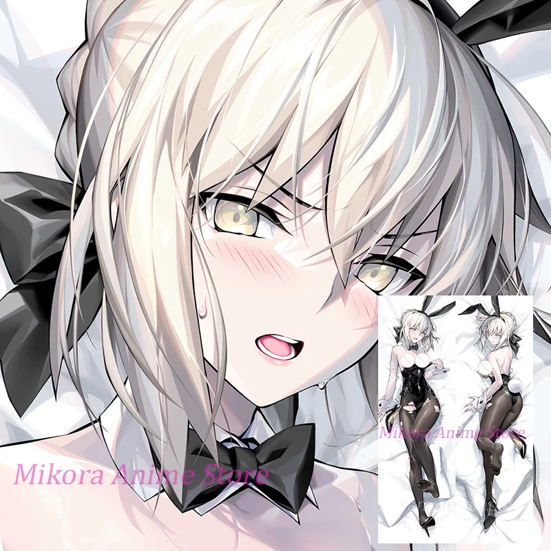 Dakimakura Jeanne d'Arc Saber Alter Anime Body Pillow Cover Double Sided Print Life Size Pillowcase Gift