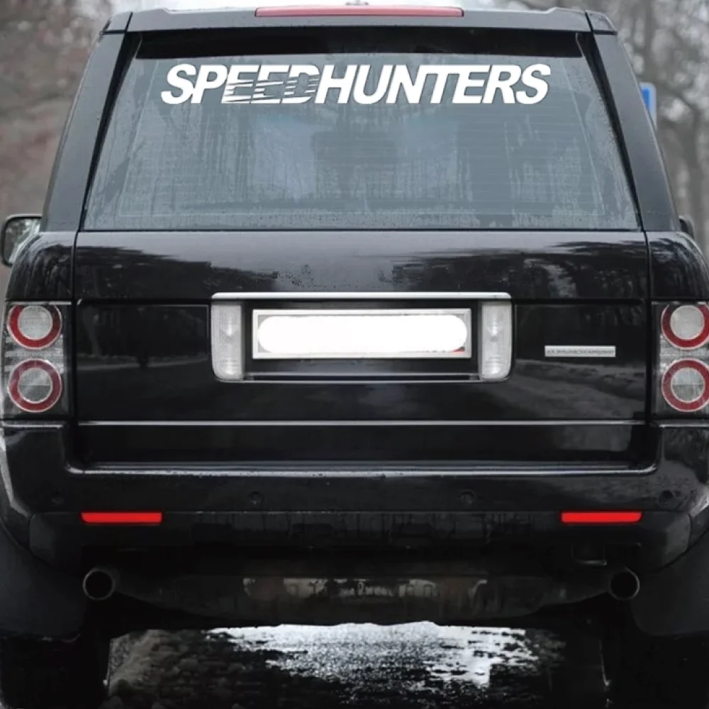 Speed Hunter Car Sticker Creative Motorsport Styling Style Lettered Windshield Bumper Light Eyebrow Vinyl Decals