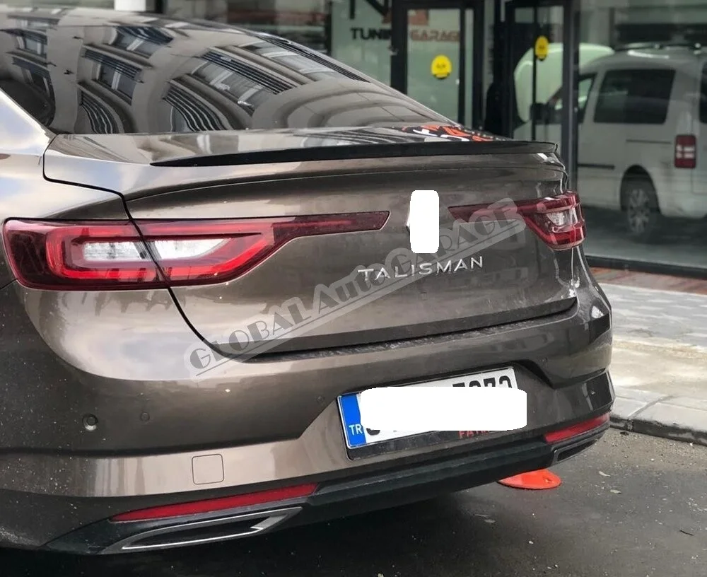 Special Flexible Spoiler For Renault Talisman Spoilers Black Rear Wing Top Car-styling Auto Car Lip Diffüser Accessory Sport