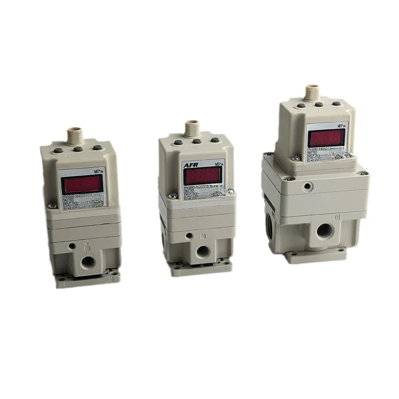 AFR Merk Regulator ITV Electro Pneumatische Proportionele Magneetklep ITV1010-312L ITV1030-312N ITV1050-312CS ITV2010-312S 2050 - afbeelding 2